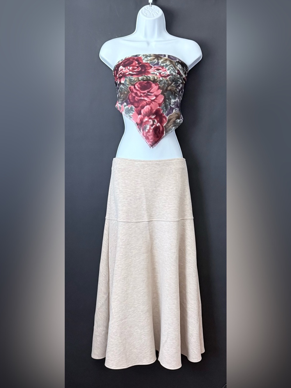 OGL Move FuzzLuxe Flared Maxi Skirt medium